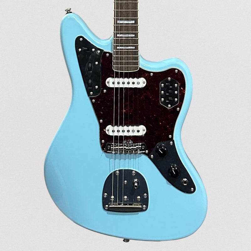 Fender Squier Classic Vibe '70s Jaguar FSR Limited-Edition Electric Guitar - Daphne Blue