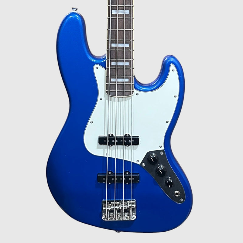 Fender Squier Classic Vibe Late '60s Limited-Edition 4 String Jazz Electric Bass Guitar - Lake Placid Blue