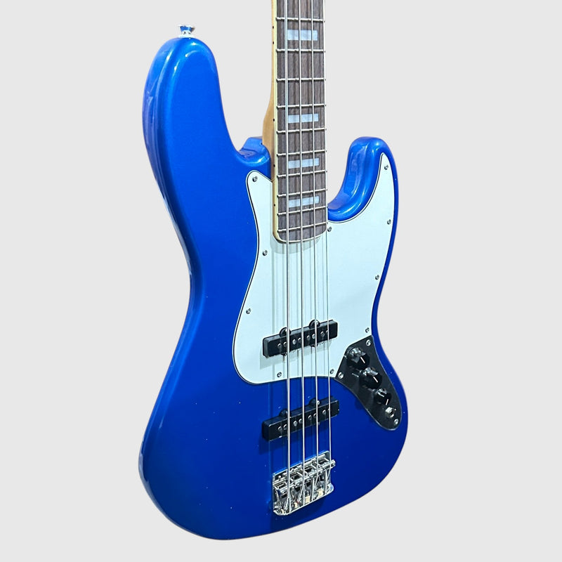 Fender Squier Classic Vibe Late '60s Limited-Edition 4 String Jazz Electric Bass Guitar - Lake Placid Blue