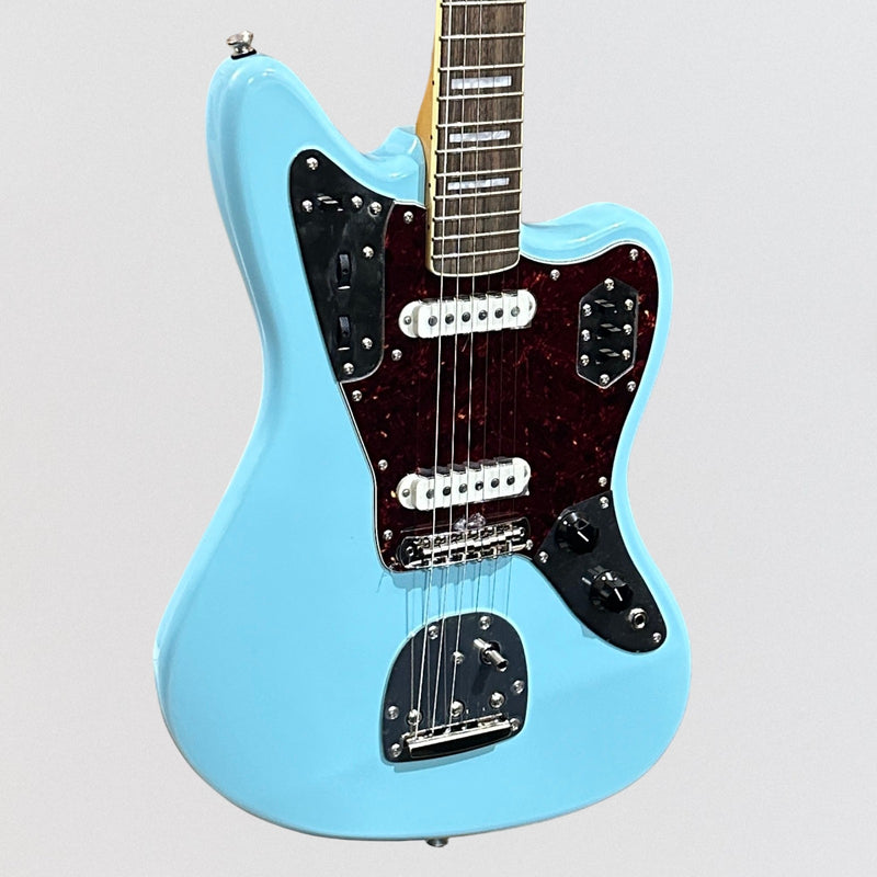 Fender Squier Classic Vibe '70s Jaguar FSR Limited-Edition Electric Guitar - Daphne Blue