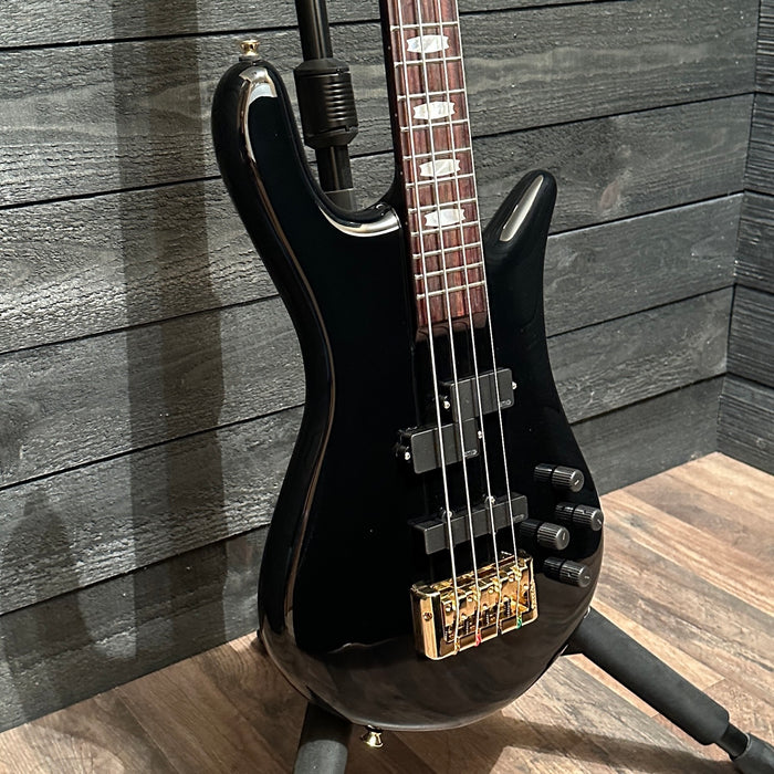 Spector Euro Classic 4 String Electric Bass Guitar - Black