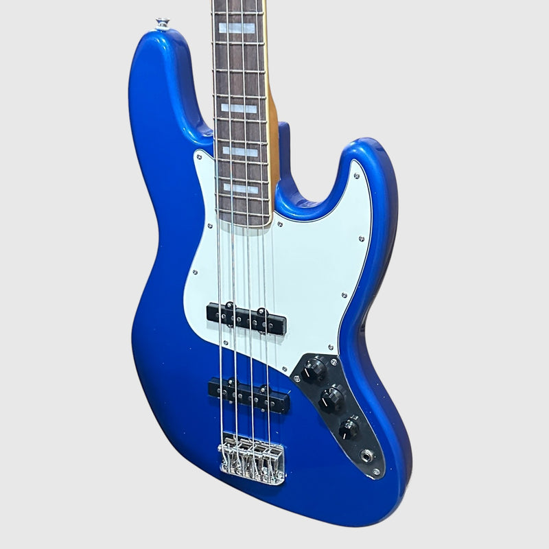 Fender Squier Classic Vibe Late '60s Limited-Edition 4 String Jazz Electric Bass Guitar - Lake Placid Blue