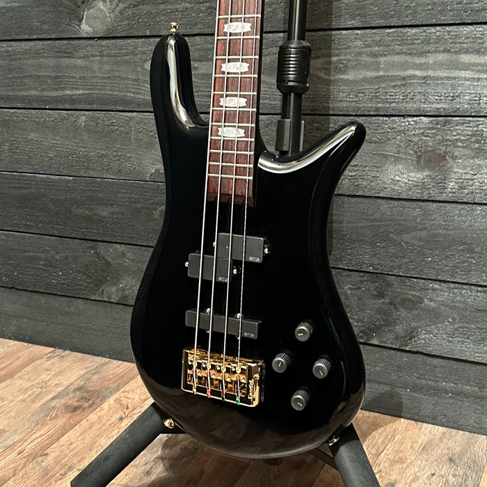 Spector Euro Classic 4 String Electric Bass Guitar - Black