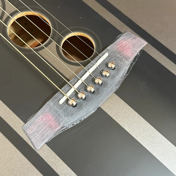 Schecter DJ Ashba Acoustic Guitar - Carbon Grey Satin