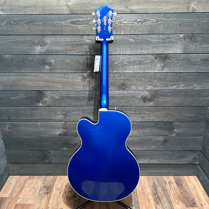 Gretsch G5420T Electromatic Classic Hollow Body Single-Cut w/ Bigsby Electric Guitar - Azure Metallic