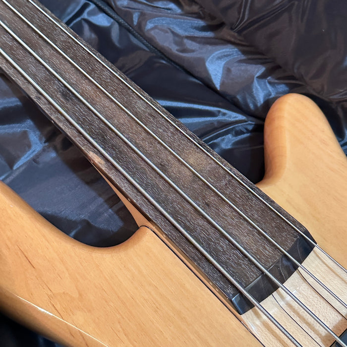 Warwick RockBass Streamer NT 4-string Fretless Electric Bass Guitar - Natural