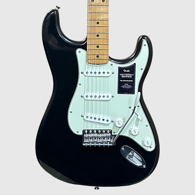 Fender Limited Edition Vintera II Road Worn '60s Stratocaster Electric Guitar 2025 - Black