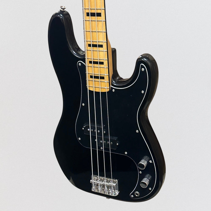 Fender Squier Classic Vibe '70s Precision P 4 String Electric Bass Guitar - Black