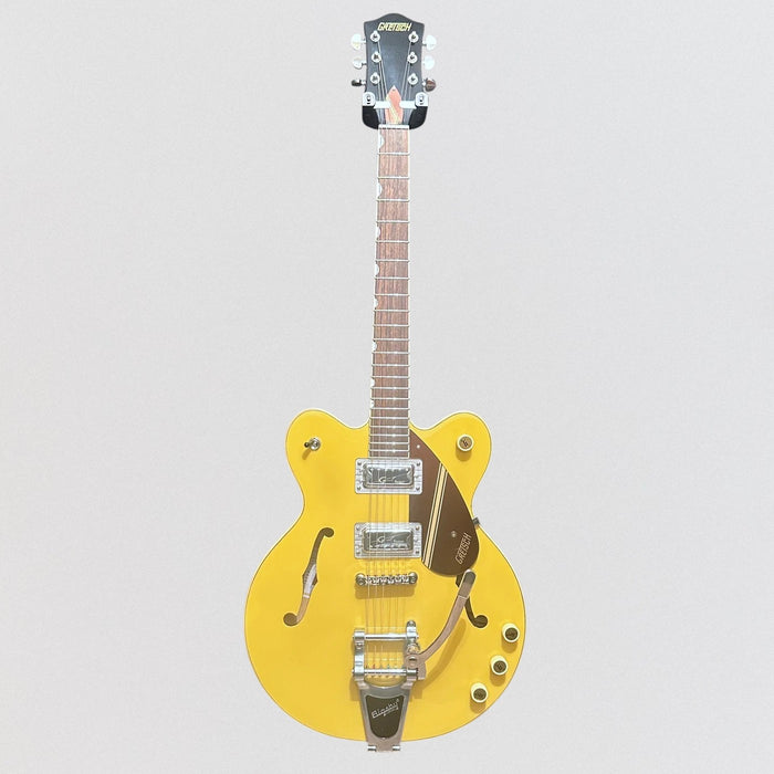 Gretsch G2604T Limited Edition Streamliner Rally II Center Block w/ Bigsby Semi Hollow body Electric Guitar Two-Tone Bamboo Yellow/Copper Metallic
