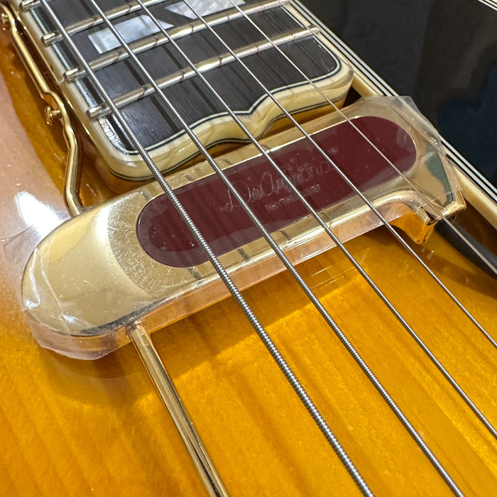 D'Angelico Excell Style B Hollow Body Electric Guitar - Dark Iced Tea Burst