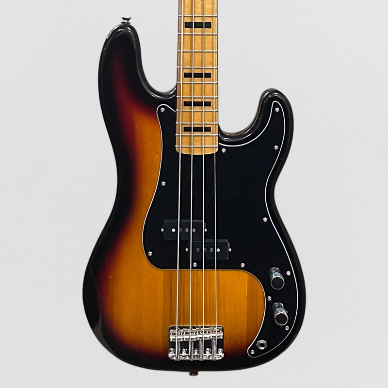 Fender Squier Classic Vibe '70s Precision P 4 String Electric Bass Guitar - Sunburst