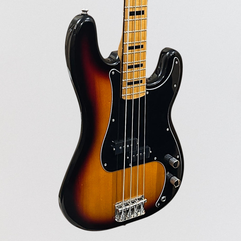Fender Squier Classic Vibe '70s Precision P 4 String Electric Bass Guitar - Sunburst