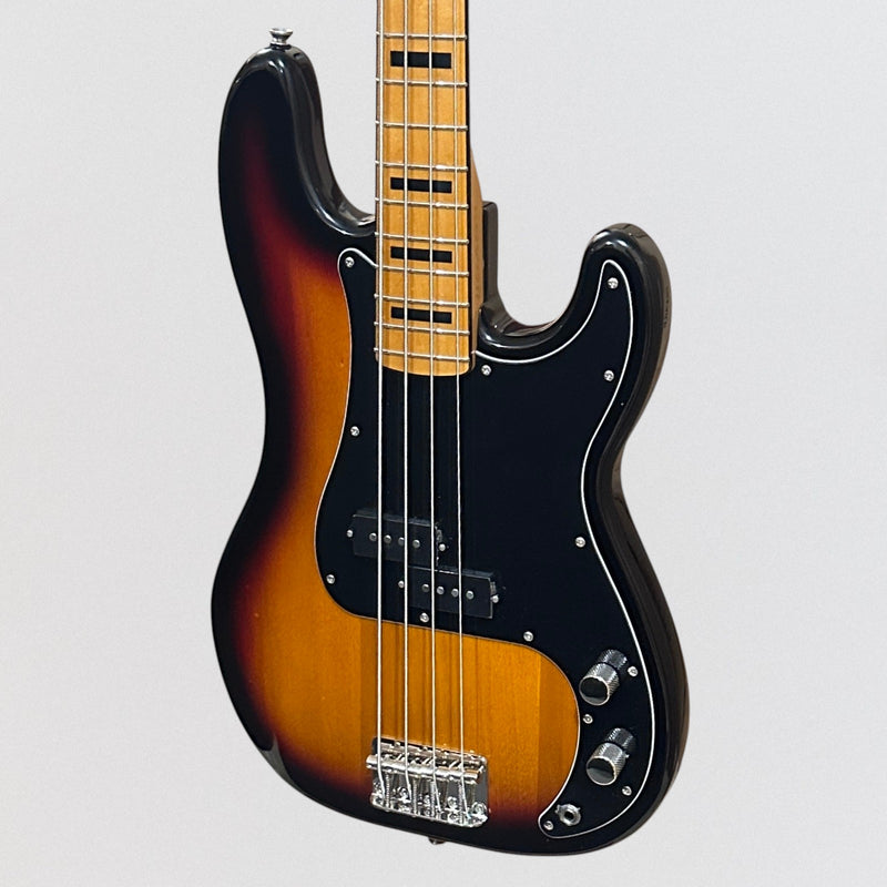 Fender Squier Classic Vibe '70s Precision P 4 String Electric Bass Guitar - Sunburst