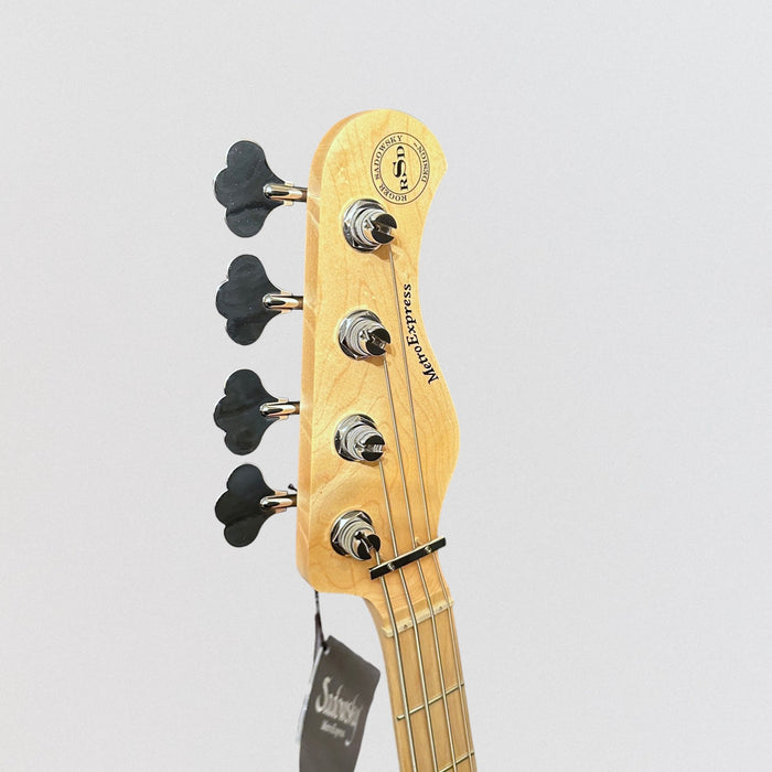 Sadowsky RSD Metro Express JJ Maple Board 4 String Electric Bass Guitar - Sunburst