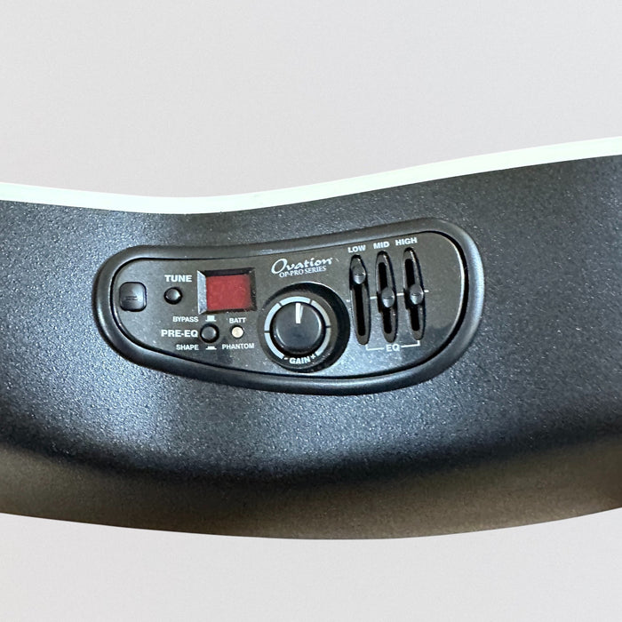 Ovation 1773AX-4-G Pro Series Mid-Depth Nylon-String Classical Acoustic-Electric Guitar - Natural