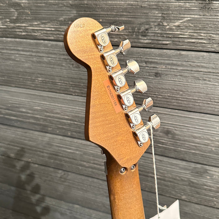 EVH Frankenstein "Frankie" Relic Electric Guitar - White