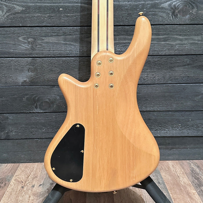 Schecter Stiletto Custom 5 5-String Electric Bass Guitar - Natural