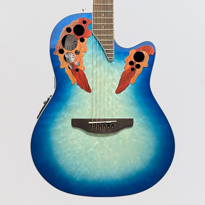 Ovation CE48P Celebrity Series Elite Plus Super Shallow Acoustic-Electric Guitar - Regal to Natural
