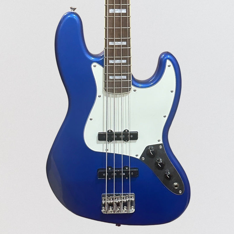 Fender Squier Classic Vibe Late '60s Jazz 4 String Electric Bass Guitar - Lake Placid Blue