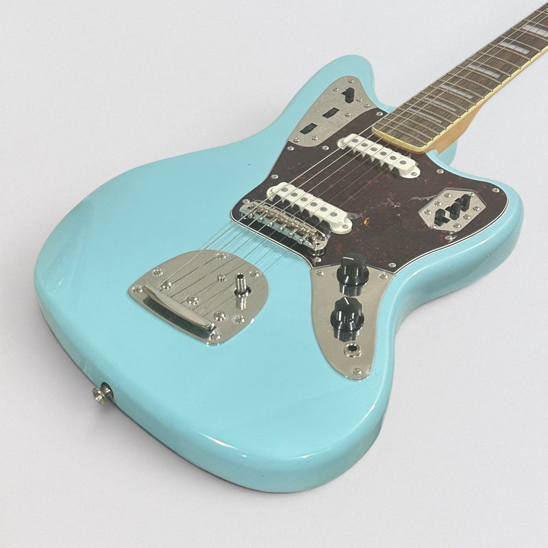 Fender Squier Classic Vibe '70s Jaguar FSR Limited-Edition Electric Guitar - Daphne Blue