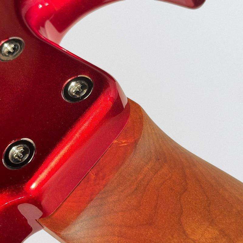 Sadowsky MetroExpress 22-Fret Will Lee Artist Line Bass Morado Board 5-String Electric Bass Guitar - Candy Apple Red