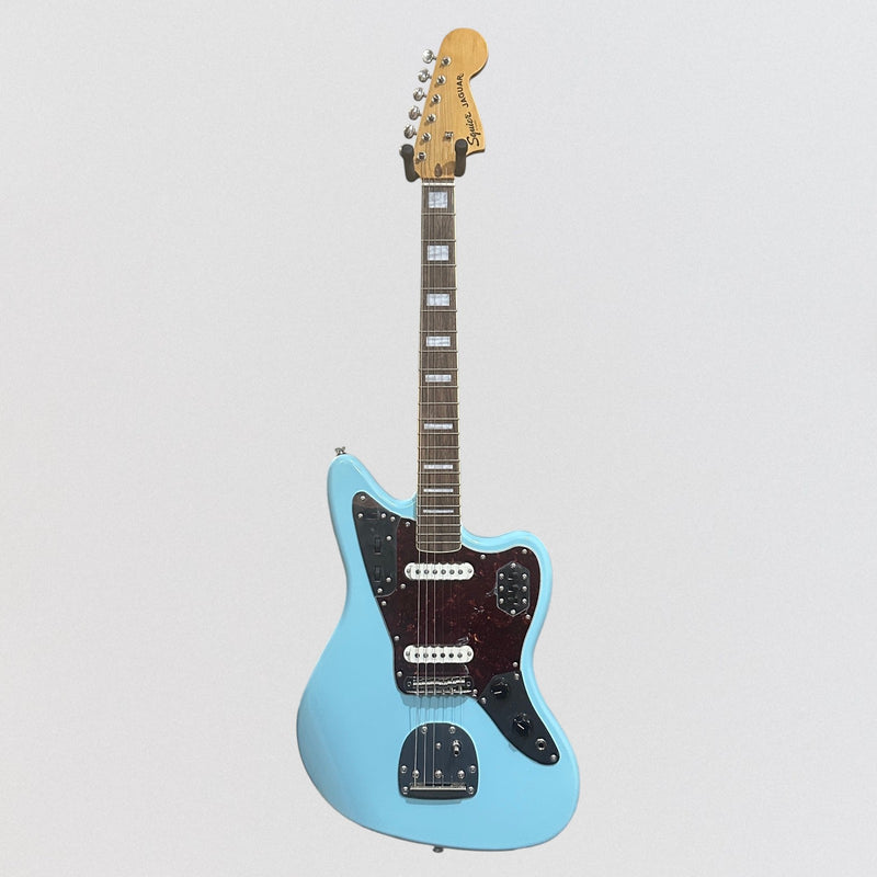 Fender Squier Classic Vibe '70s Jaguar FSR Limited-Edition Electric Guitar - Daphne Blue