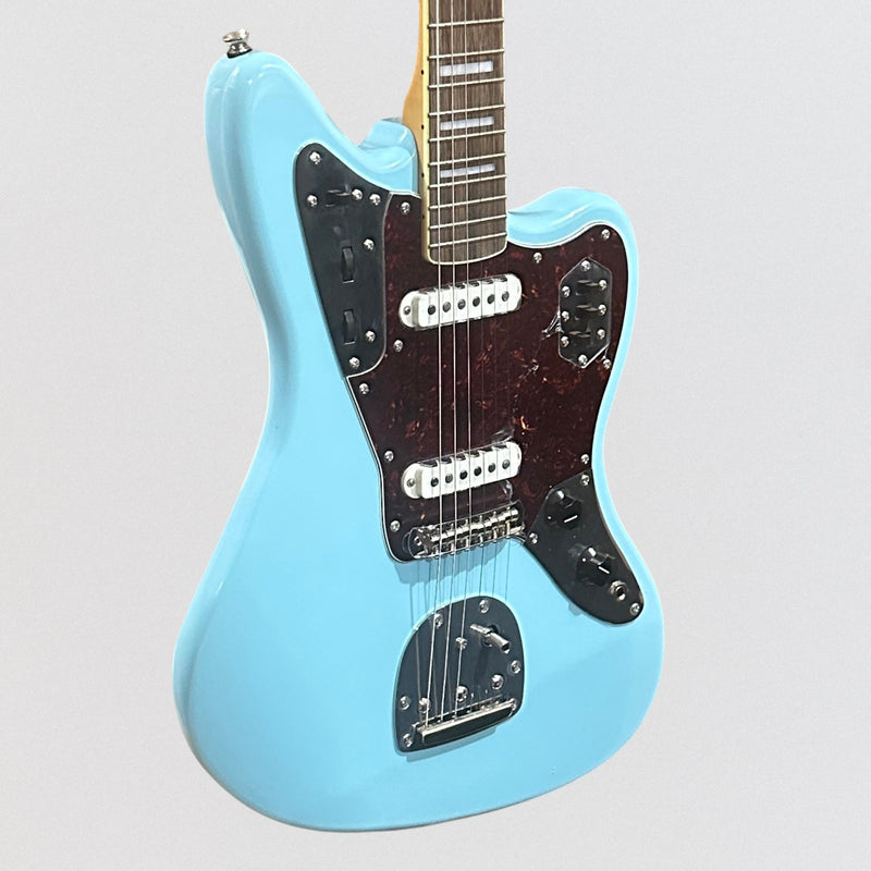 Fender Squier Classic Vibe '70s Jaguar FSR Limited-Edition Electric Guitar - Daphne Blue