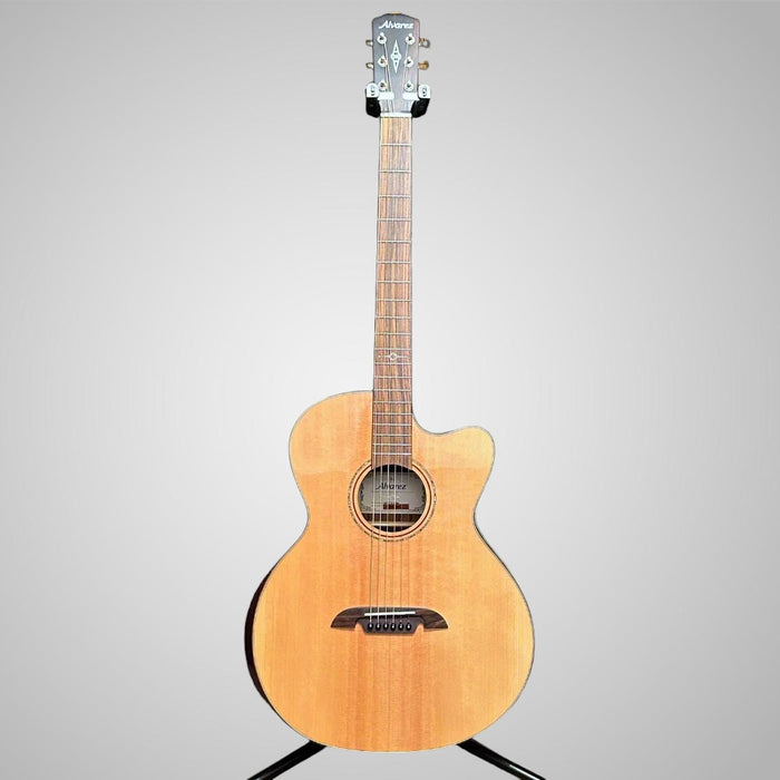 Alvarez AEBT70ce Armrest Artist Elite Series Acoustic-electric Baritone Guitar - Natural