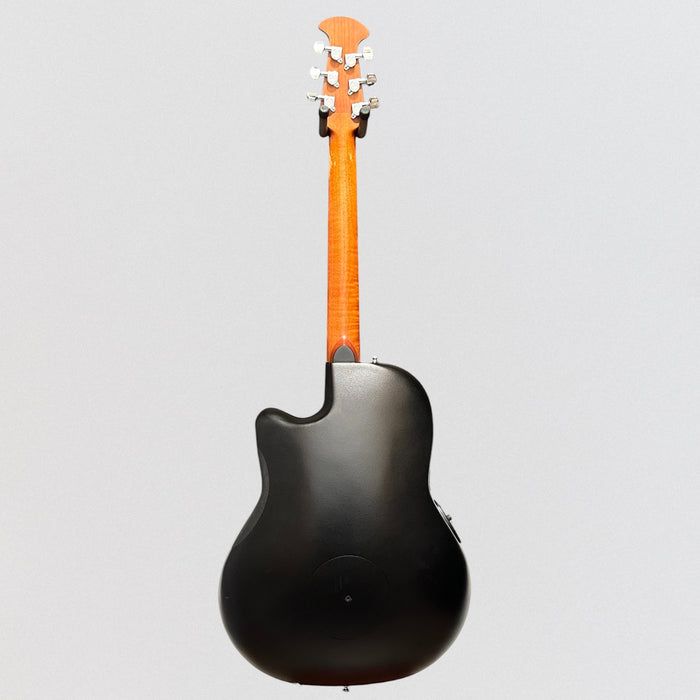 Ovation Celebrity Elite CE48P-TGE Super Shallow Acoustic-Electric Guitar - Tiger Eye