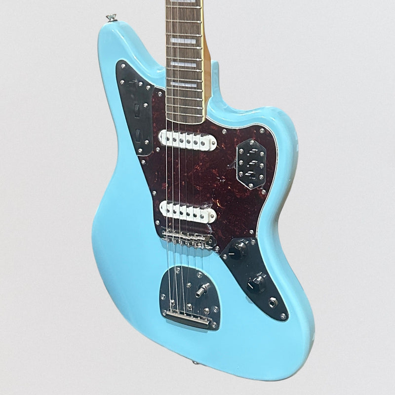 Fender Squier Classic Vibe '70s Jaguar FSR Limited-Edition Electric Guitar - Daphne Blue