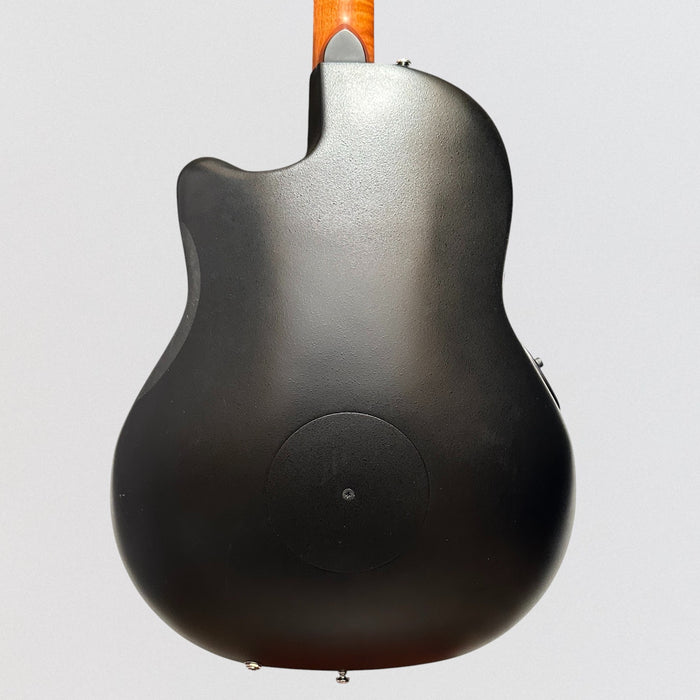 Ovation Celebrity Elite CE48P-TGE Super Shallow Acoustic-Electric Guitar - Tiger Eye