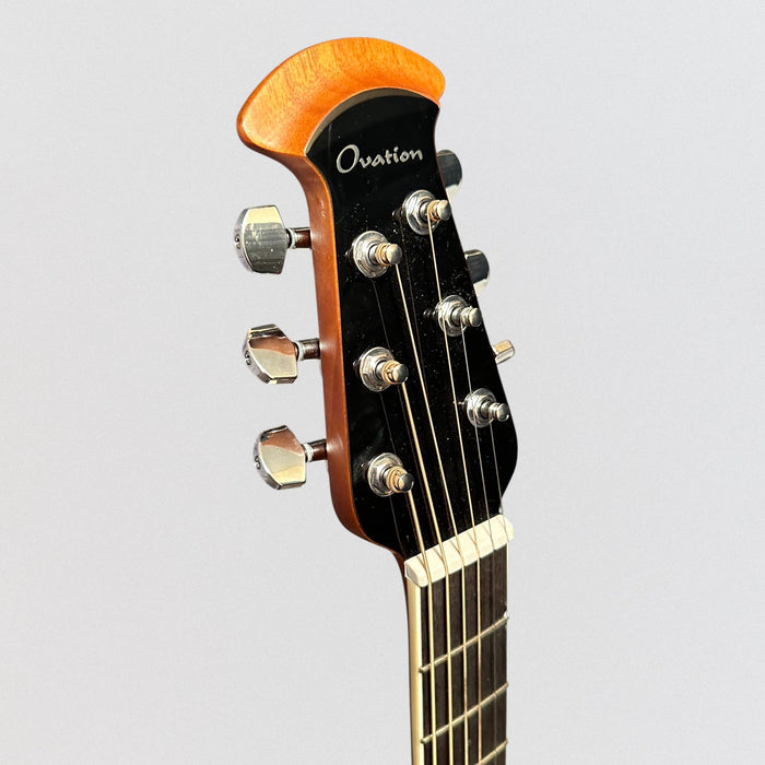 Ovation Celebrity Elite CE48P-TGE Super Shallow Acoustic-Electric Guitar - Tiger Eye