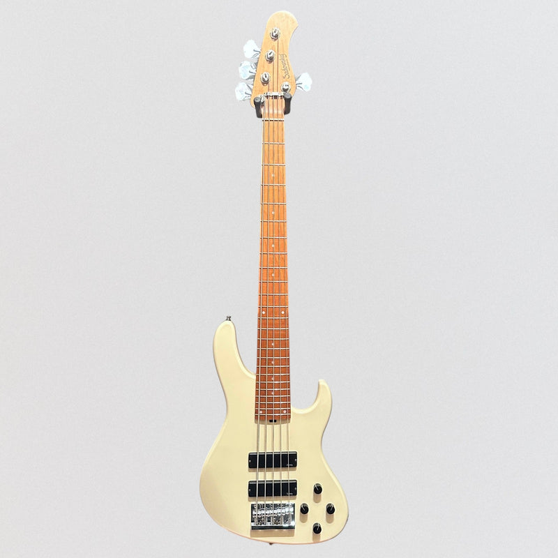 Sadowsky MetroExpress 24-Fret Modern Maple Board 5-String Electric Bass Guitar - Olympic White