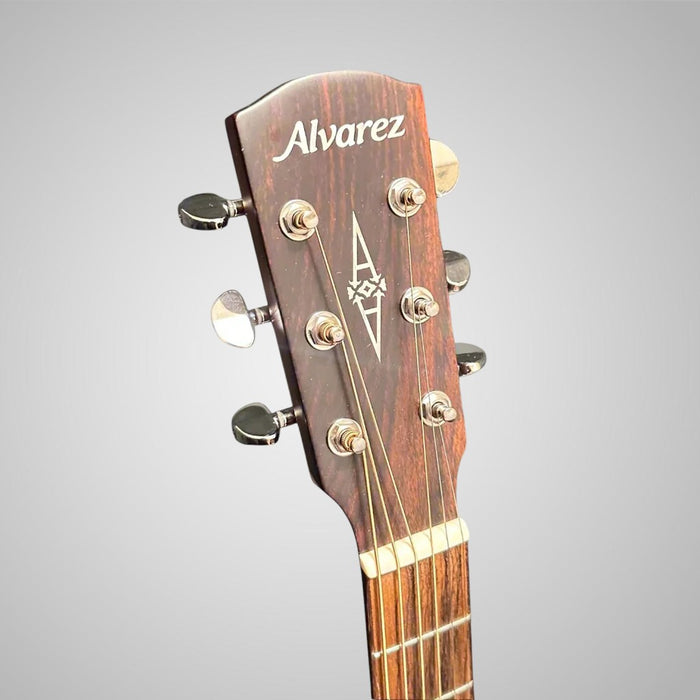 Alvarez AEBT70ce Armrest Artist Elite Series Acoustic-electric Baritone Guitar - Natural