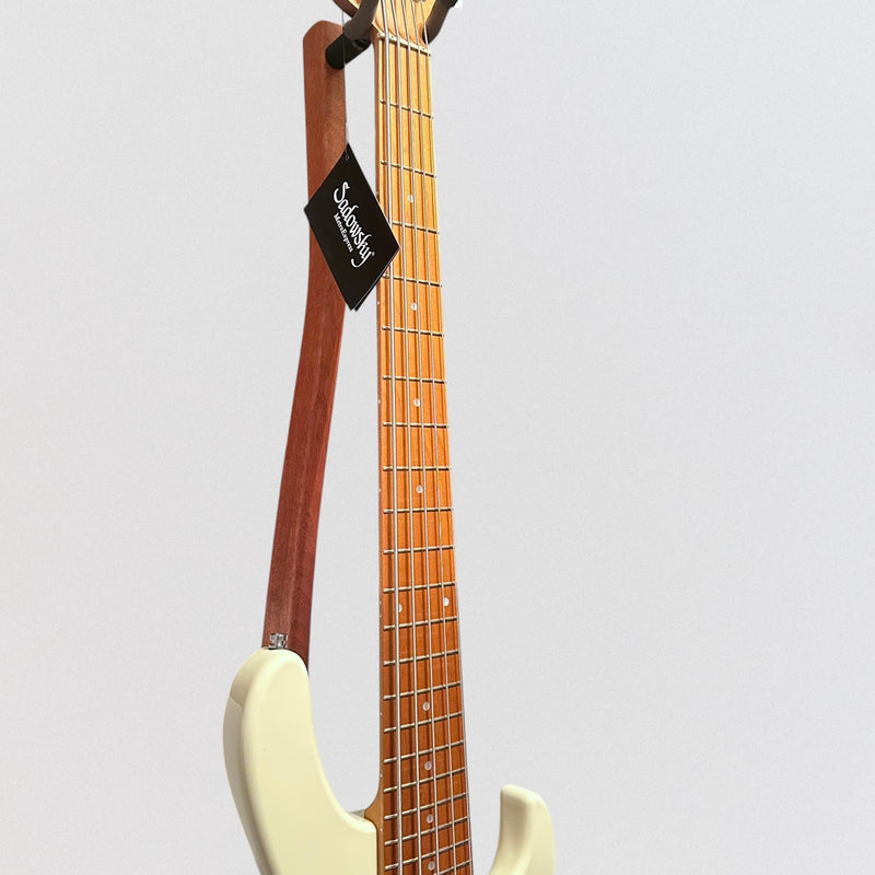 Sadowsky MetroExpress 24-Fret Modern Maple Board 5-String Electric Bass Guitar - Olympic White