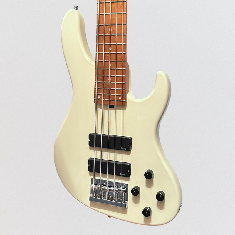 Sadowsky MetroExpress 24-Fret Modern Maple Board 5-String Electric Bass Guitar - Olympic White