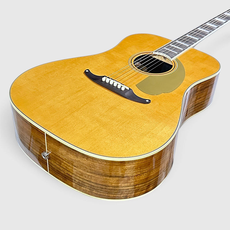 Fender California Vintage King Acoustic-Electric Guitar - Aged Natural