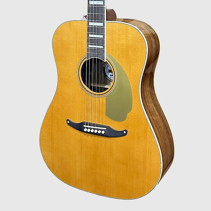 Fender California Vintage King Acoustic-Electric Guitar - Aged Natural