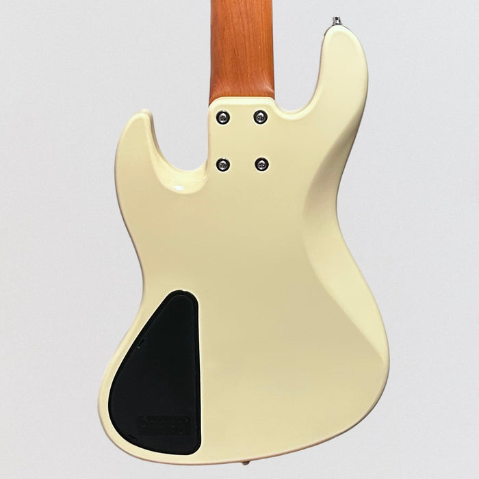 Sadowsky MetroExpress 21 Fret Hybrid PJ 5 String Maple Board Electric Bass Guitar - Olympic White