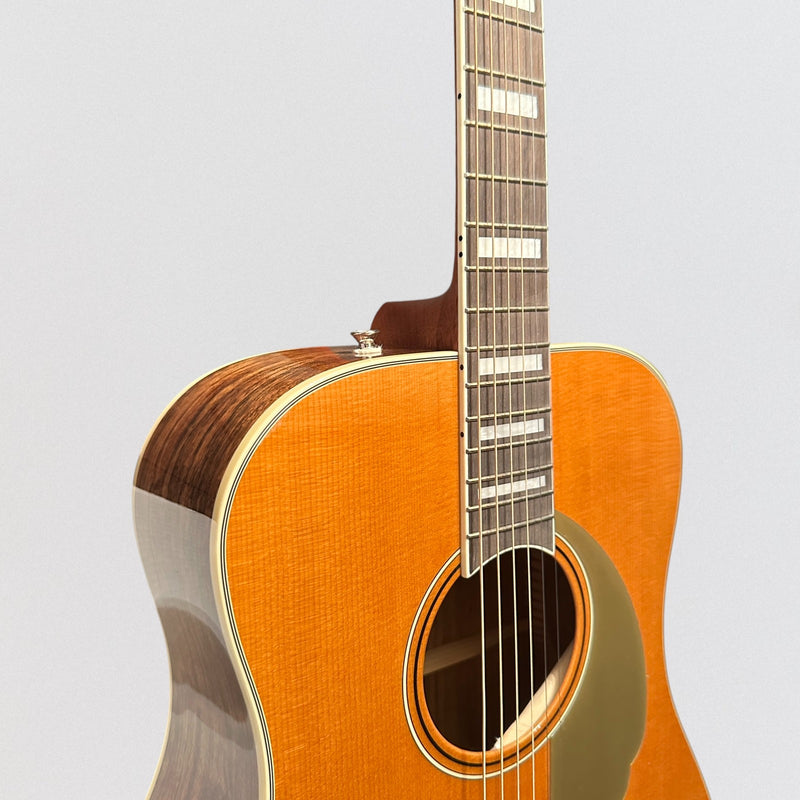 Fender California Vintage King Dreadnought Acoustic Electric Guitar w/ Case - Natural