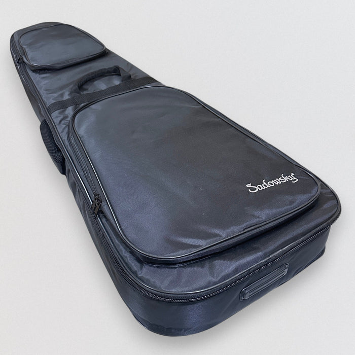 Sadowsky MetroExpress Vintage JJ Morado Board 4 String Fretless Electric Bass Guitar - White