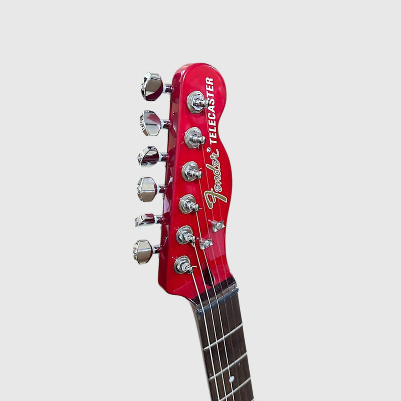 Fender Jim Adkins JA-90 Telecaster Thinline Semi Hollow-body Electric Guitar 2025 - Crimson Red Transparent
