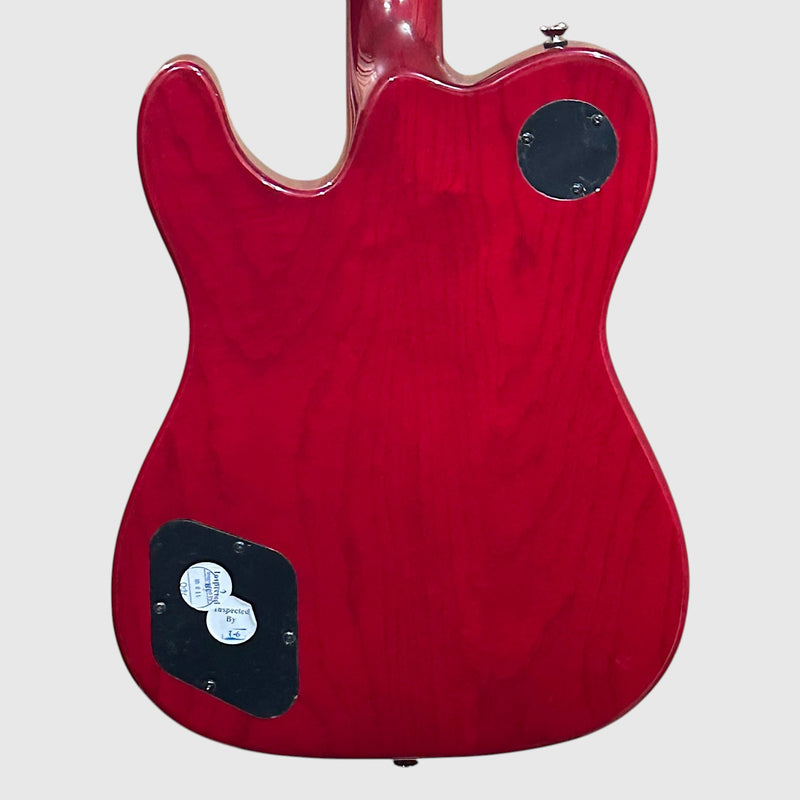 Fender Jim Adkins JA-90 Telecaster Thinline Semi Hollow-body Electric Guitar 2025 - Crimson Red Transparent