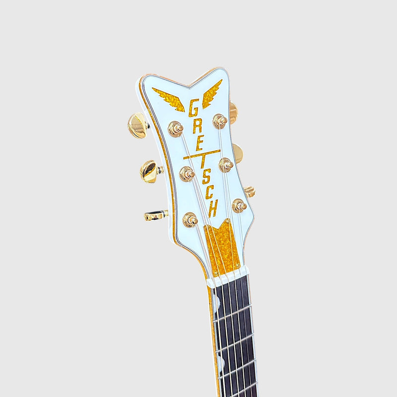 Gretsch G5021E Rancher Penguin ParlorAcoustic Electric Guitar - White