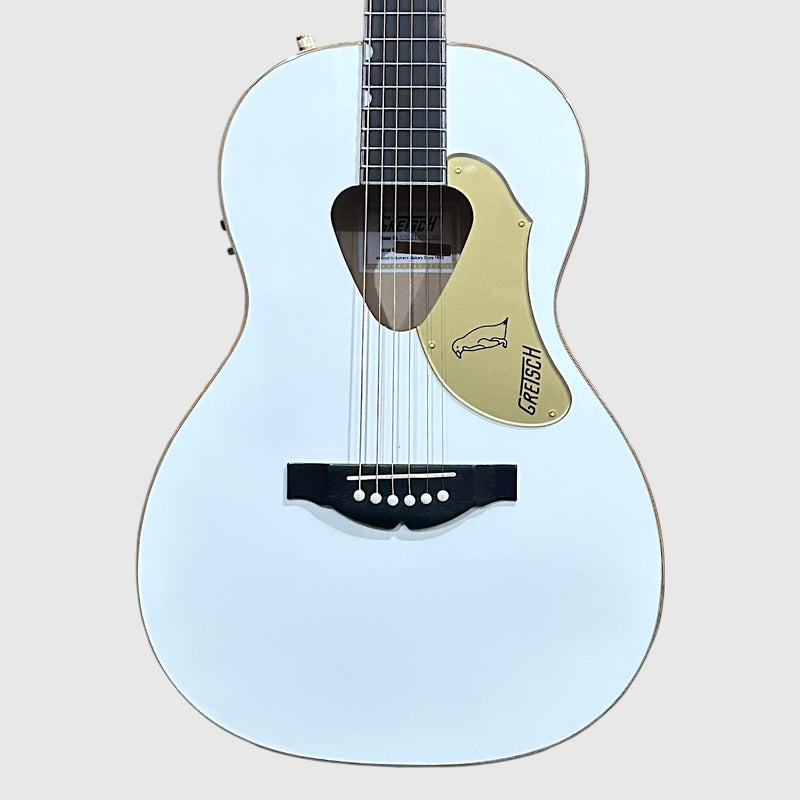 Gretsch G5021E Rancher Penguin ParlorAcoustic Electric Guitar - White