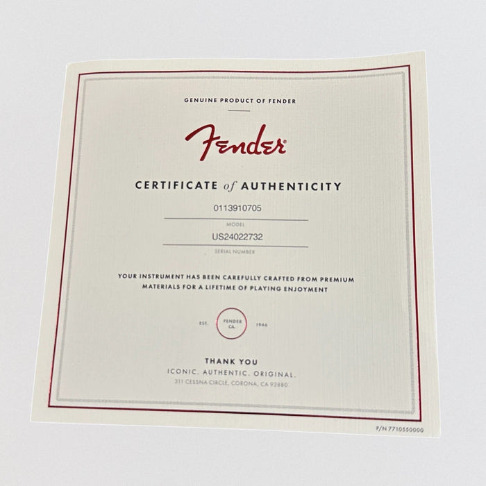 Fender American Professional II Stratocaster HSS USA Electric Guitar 2024 - White