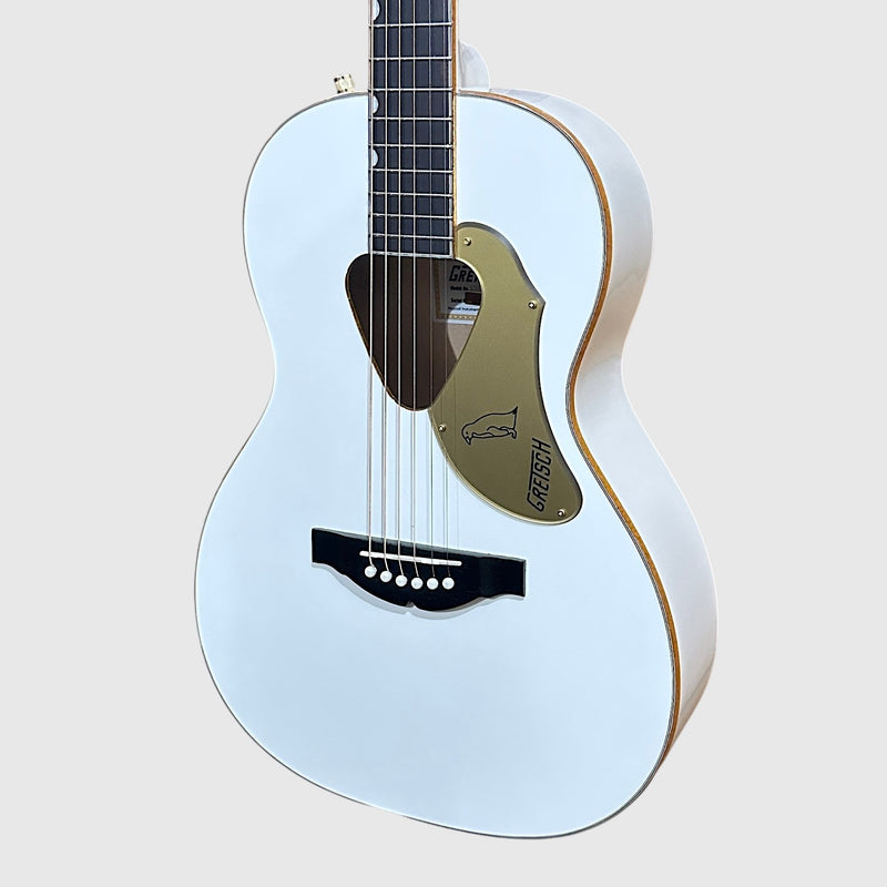 Gretsch G5021E Rancher Penguin ParlorAcoustic Electric Guitar - White