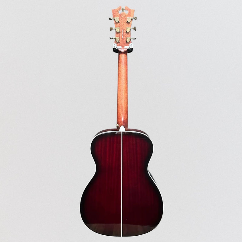 D'Angelico Premier Tammany Orchestra Acoustic-Electric Guitar - Trans Black Cherry Burst