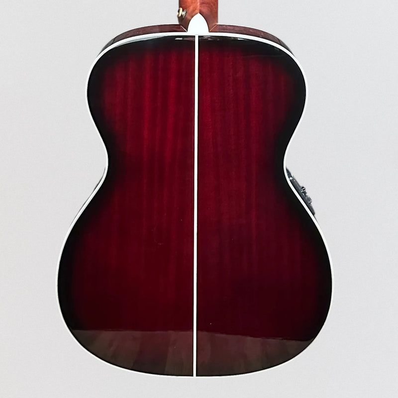 D'Angelico Premier Tammany Orchestra Acoustic-Electric Guitar - Trans Black Cherry Burst