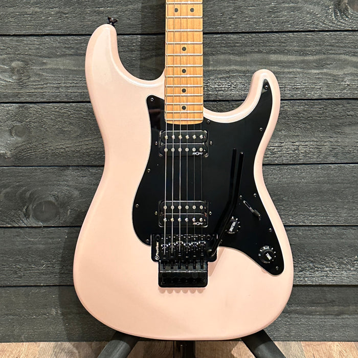 Fender Squier Contemporary Stratocaster HH FR Electric Guitar - Shell Pink Pearl